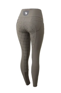 Horze Desiree Damenreithose mit hohem Bund und Silikongrip-Vollbesatz, UPF 50+*Damen Reithose Für Damen Mit Vollbesatz