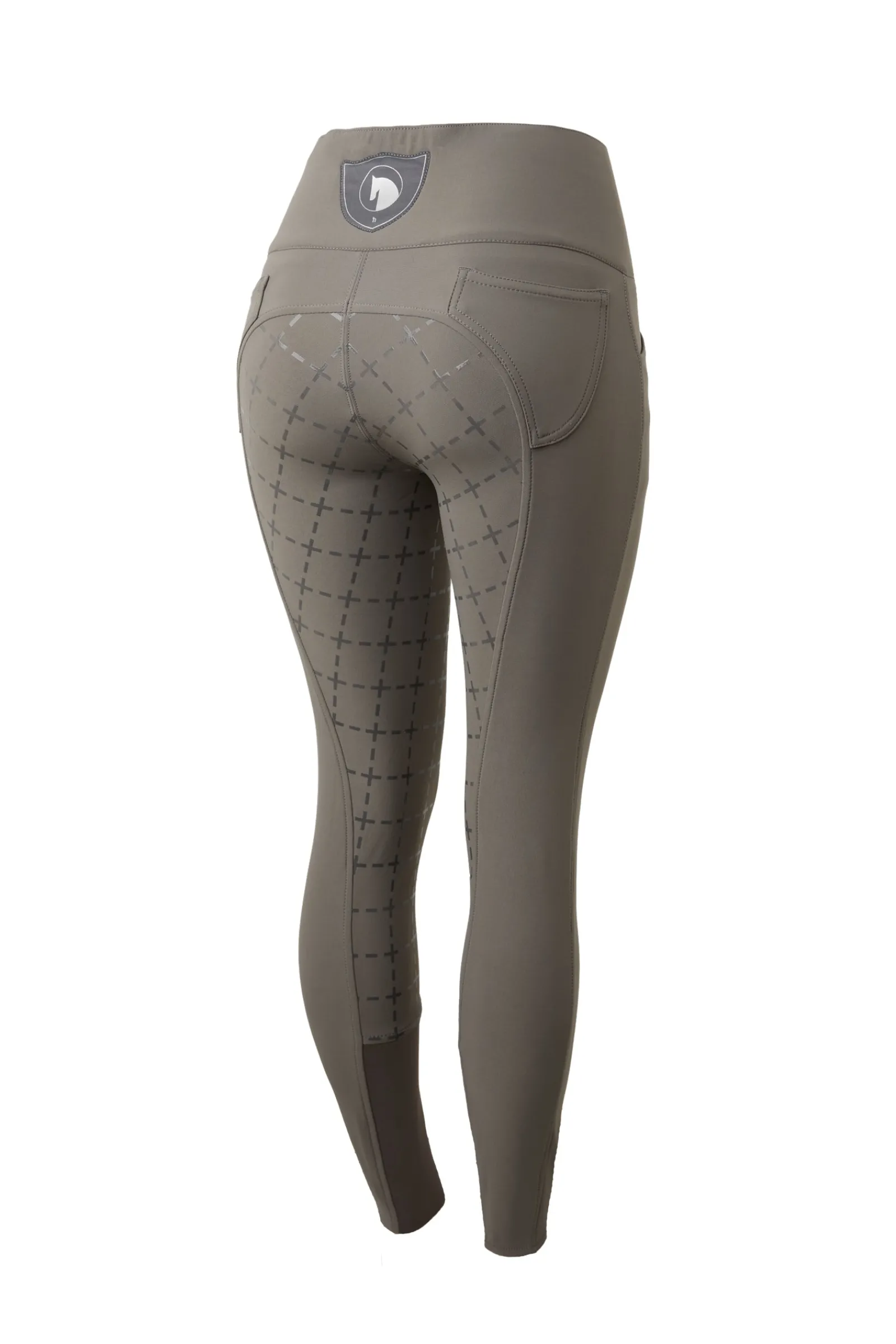 Horze Desiree Damenreithose mit hohem Bund und Silikongrip-Vollbesatz, UPF 50+*Damen Reithose Für Damen Mit Vollbesatz