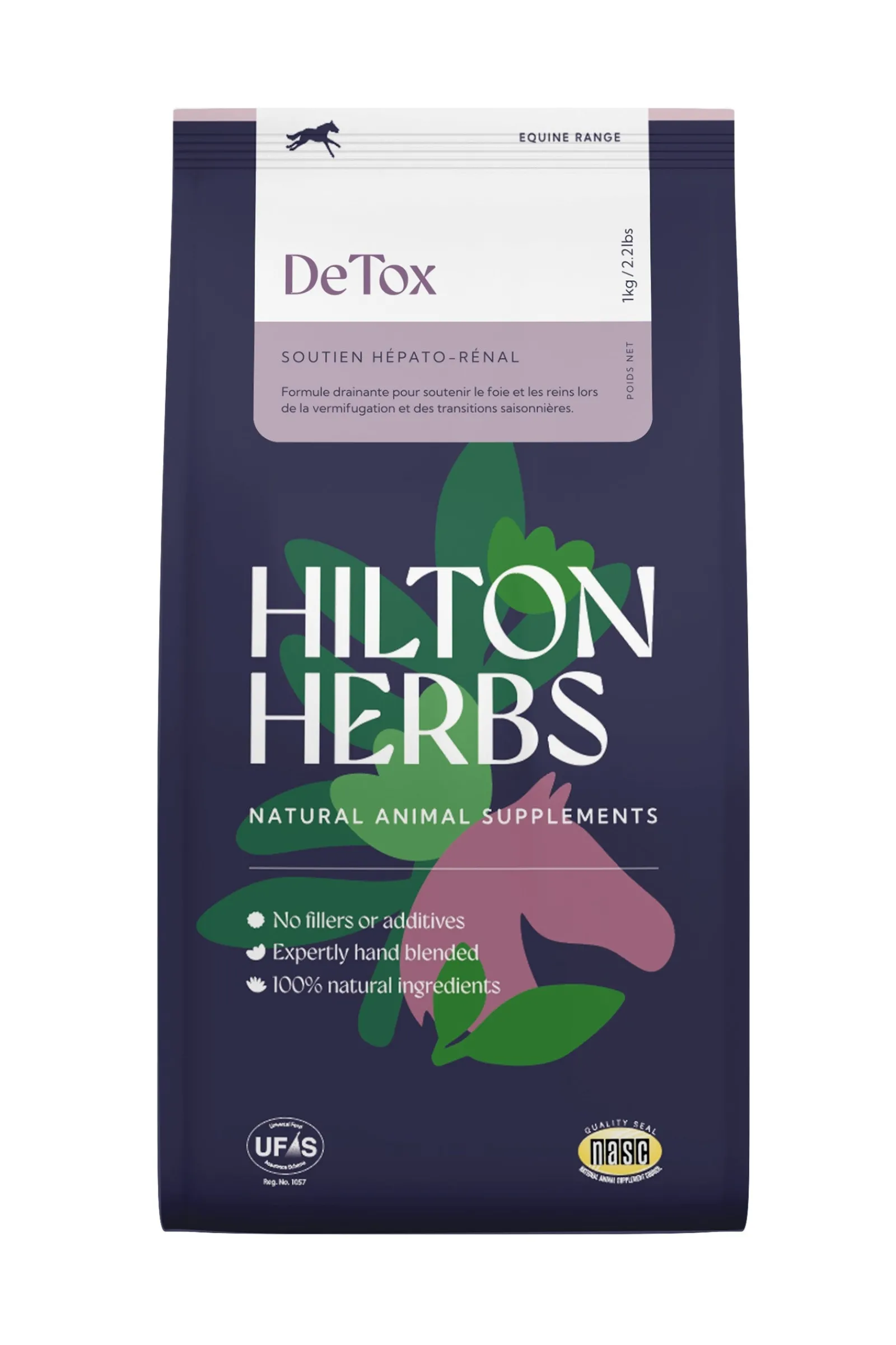 Hilton Herbs DE-TOX, 1kg* Ergänzungsfuttermittel Für Pferde