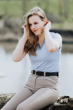 Mountain Horse Diana Damen Kniebesatzreithose*Damen Reithose Für Damen Mit Kniebesatz