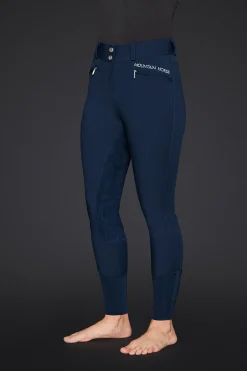 Mountain Horse Diana Damen Vollbesatzreithose mit Kunstleder*Damen Reithose Für Damen Mit Vollbesatz