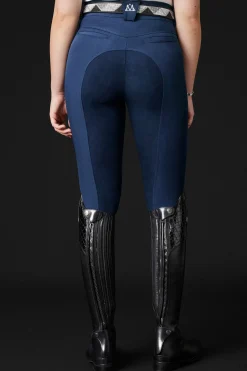 Mountain Horse Diana Damen Vollbesatzreithose mit Kunstleder*Damen Reithose Für Damen Mit Vollbesatz