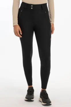 LeMieux Drytex Damen-Winterreithose, wasserdicht mit Kniebesatz*Damen Reithose Für Damen Mit Kniebesatz