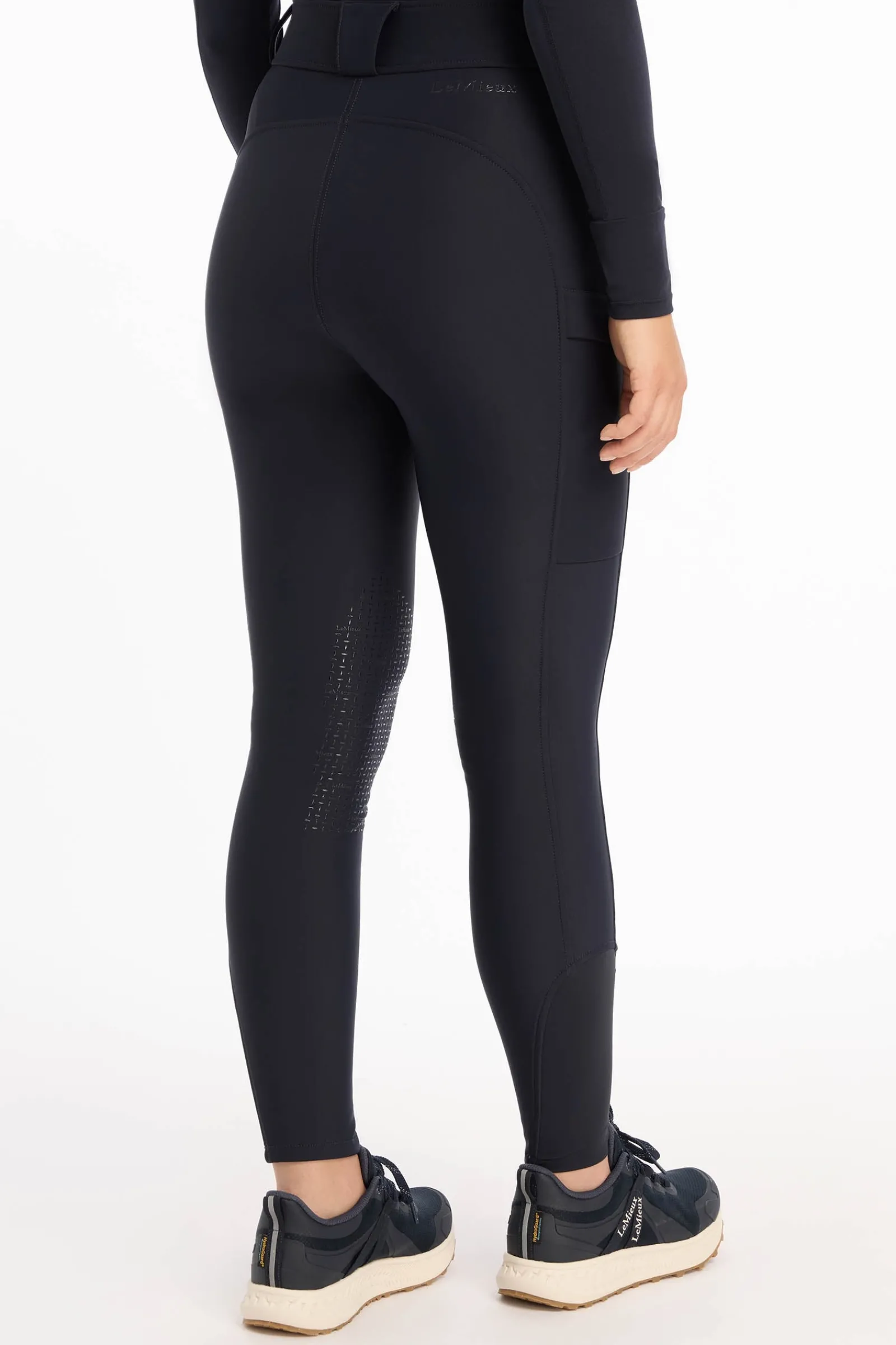 LeMieux Drytex Damen-Winterreithose, wasserdicht mit Kniebesatz*Damen Reithose Für Damen Mit Kniebesatz