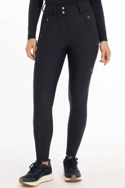 LeMieux Drytex Damen-Winterreithose, wasserdicht mit Kniebesatz*Damen Reithose Für Damen Mit Kniebesatz