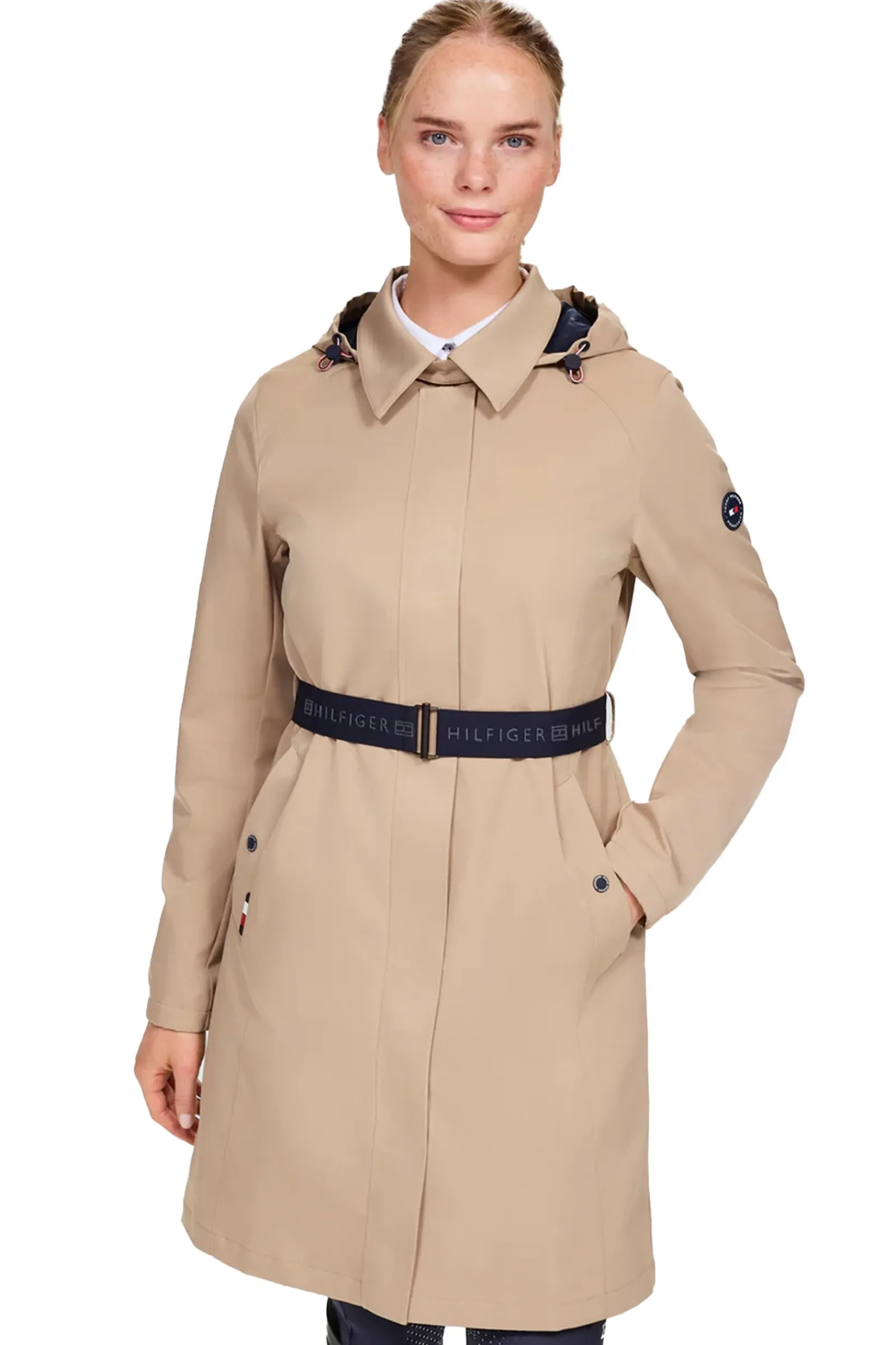 Tommy Hilfiger Equestrian Edinburgh technischer Trenchcoat*Damen Mäntel & Jacken Für Damen