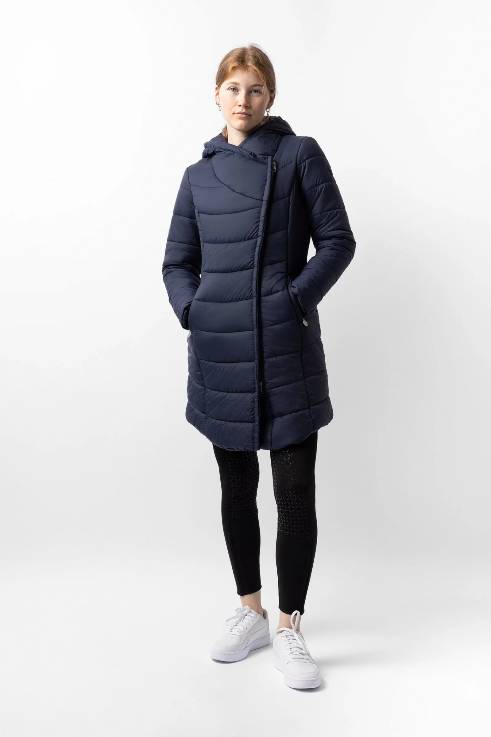 Horze Edith Damen langer wattierter Mantel*Damen Mäntel & Jacken Für Damen
