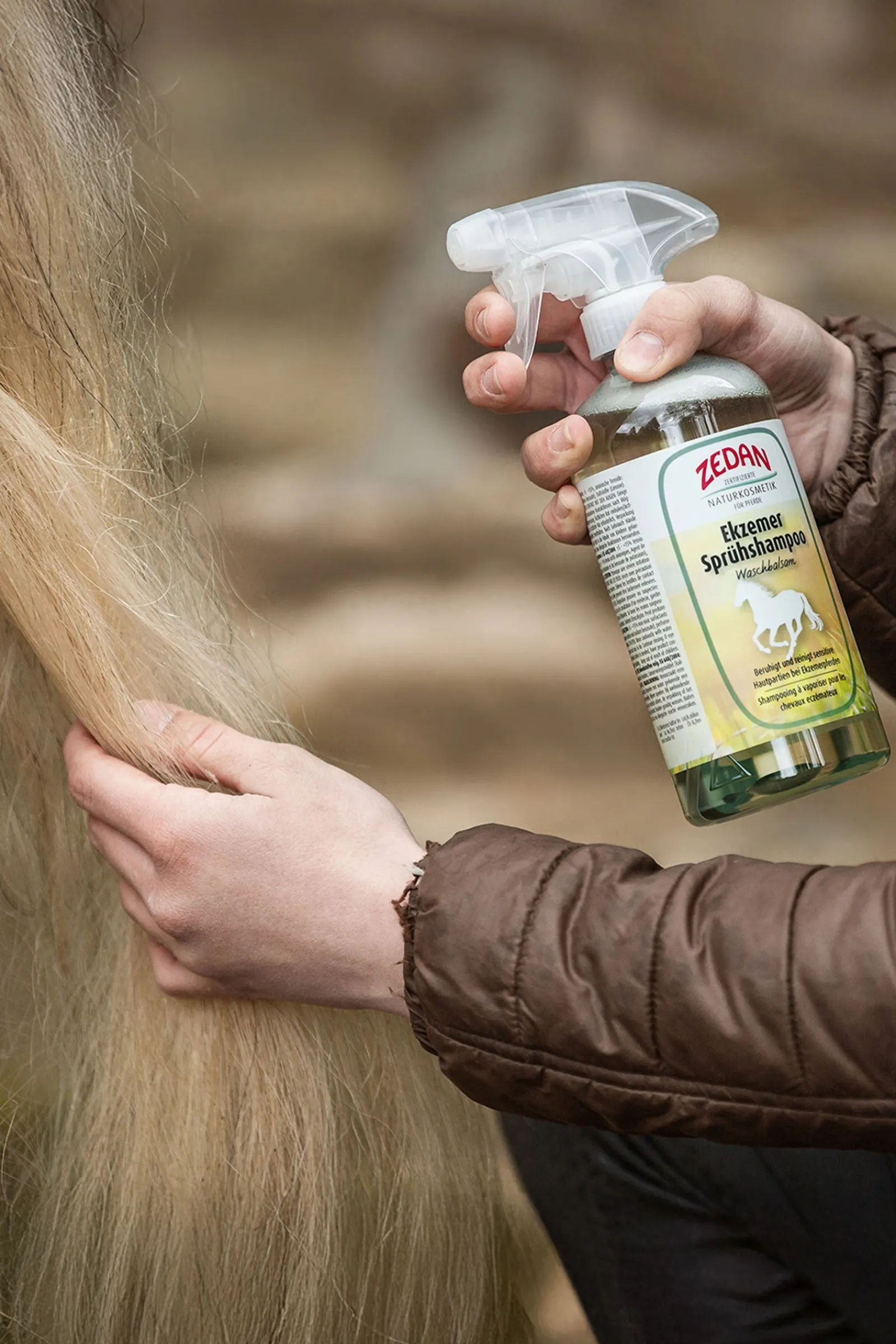Zedan Ekzemer Sprühshampoo, 500ml* Haar- & Mähnen- & Schweifpflege