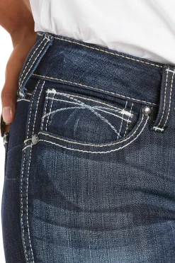 Ariat Ella R.E.A.L Damen Stretch Skinny Jeans mit mittelhohem Bund*Damen Jodhpurreithose Für Damen