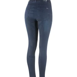 B Vertigo Elle Damen Reithose mit Vollbesatz in Jeansoptik mit Silikon Grip*Damen Reithose Für Damen Mit Vollbesatz