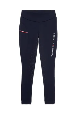 Tommy Hilfiger Equestrian Elmira All-Jahres Leggings mit Vollbesatz*Damen Reitleggings Für Damen