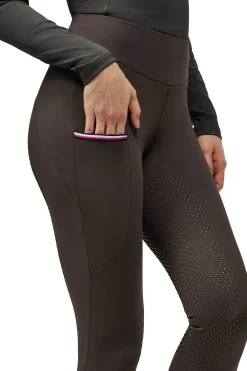 Tommy Hilfiger Equestrian Elmira Damen Winter Vollbesatz Reitleggings*Damen Thermoreithosen Und -Reitleggins Für Damen