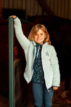 Horze Elsa Kinder Fleece-Reitjacke*Kinder Pullover & Fleecejacken Für Kinder