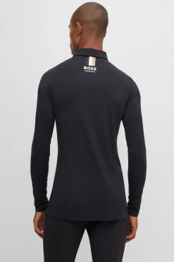 Boss Elton Signature Stripe Herren Training Polo Shirt*Herren Shirts & Polos Für Herren