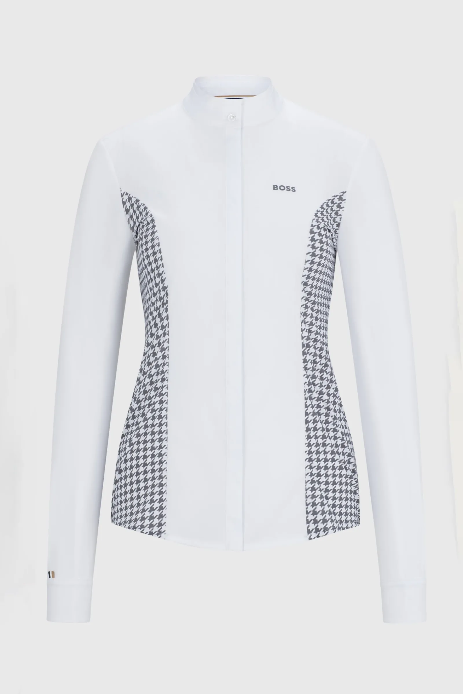 Boss Emma Turnierbluse Houndstooth*Damen Shirts & Polos Für Damen