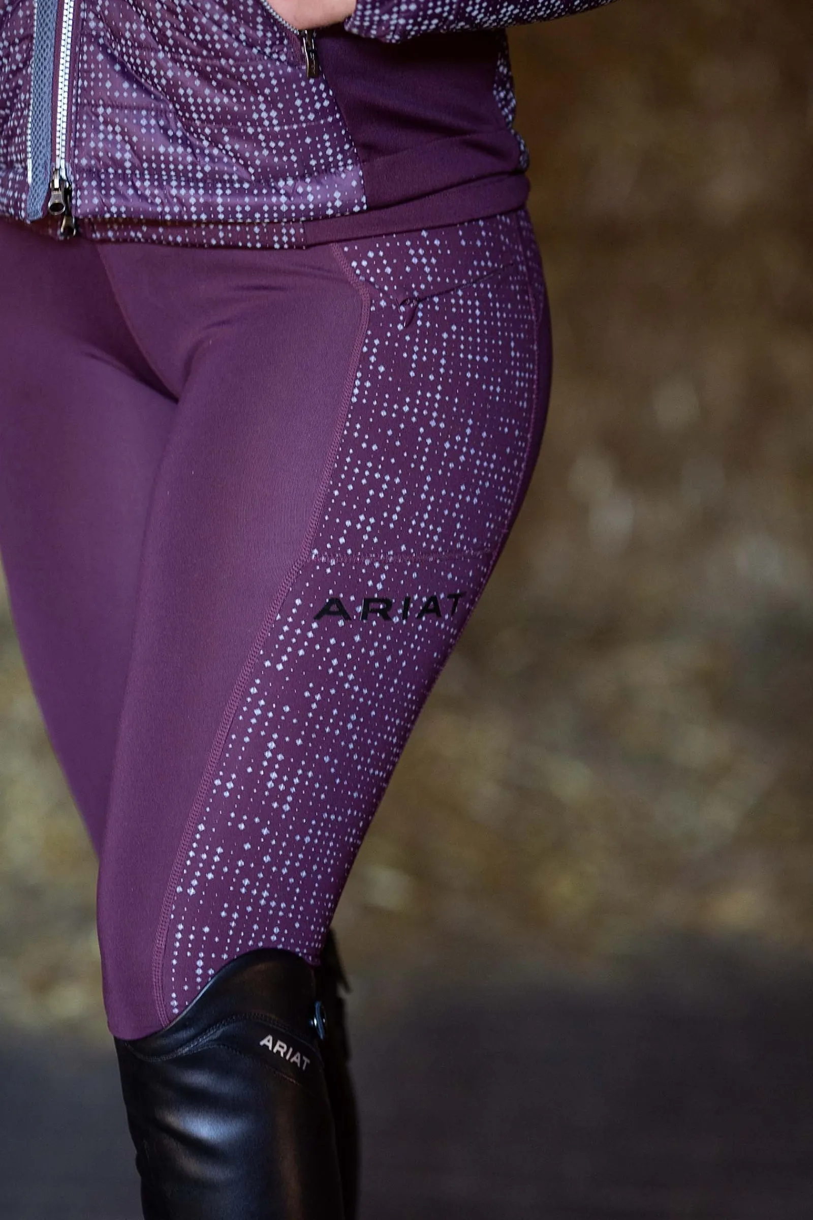 Ariat Eos Lumina Damen Reitleggings mit Vollbesatz*Damen Reitleggings Für Damen
