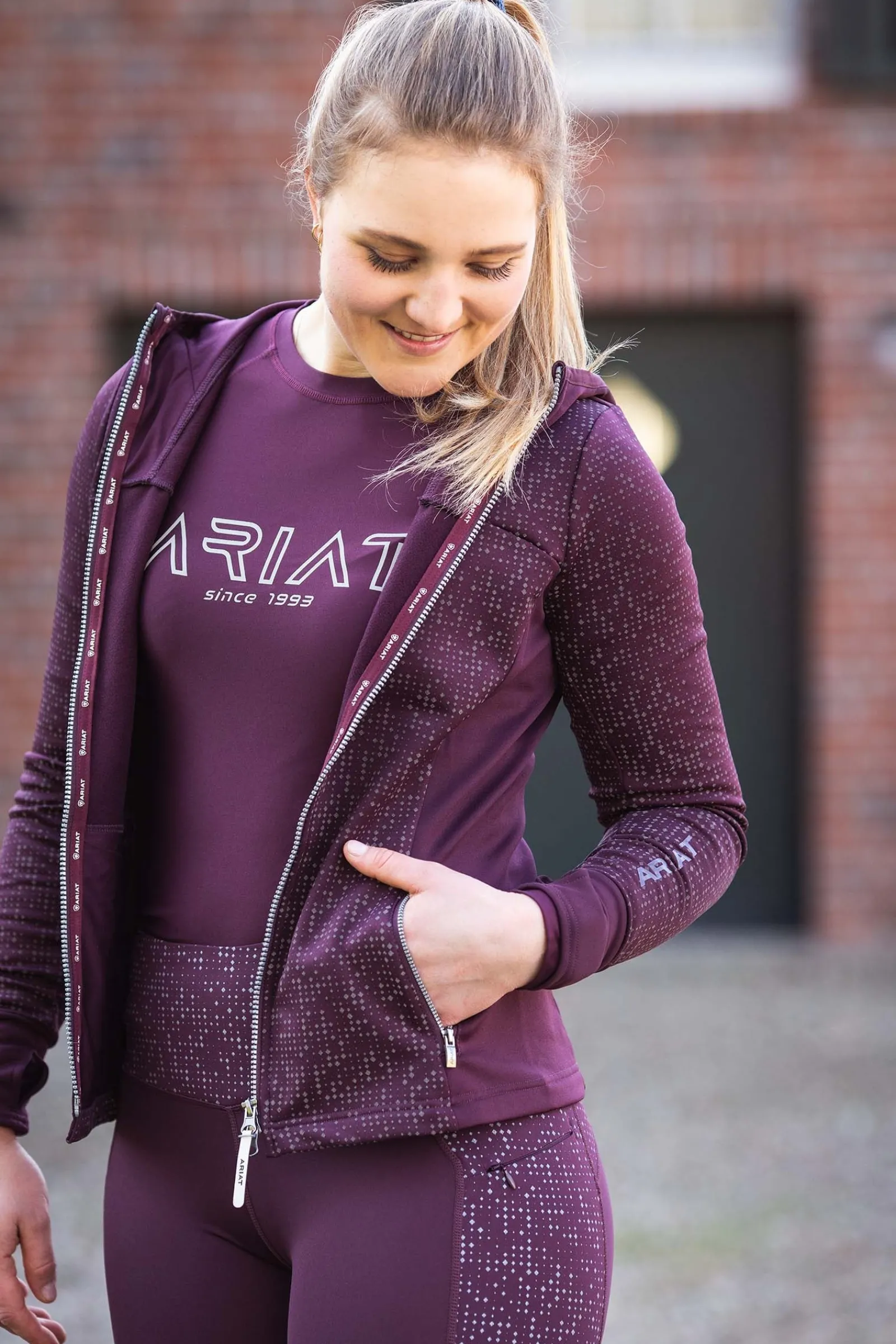 Ariat Eos Lumina Damen Reitleggings mit Vollbesatz*Damen Reitleggings Für Damen