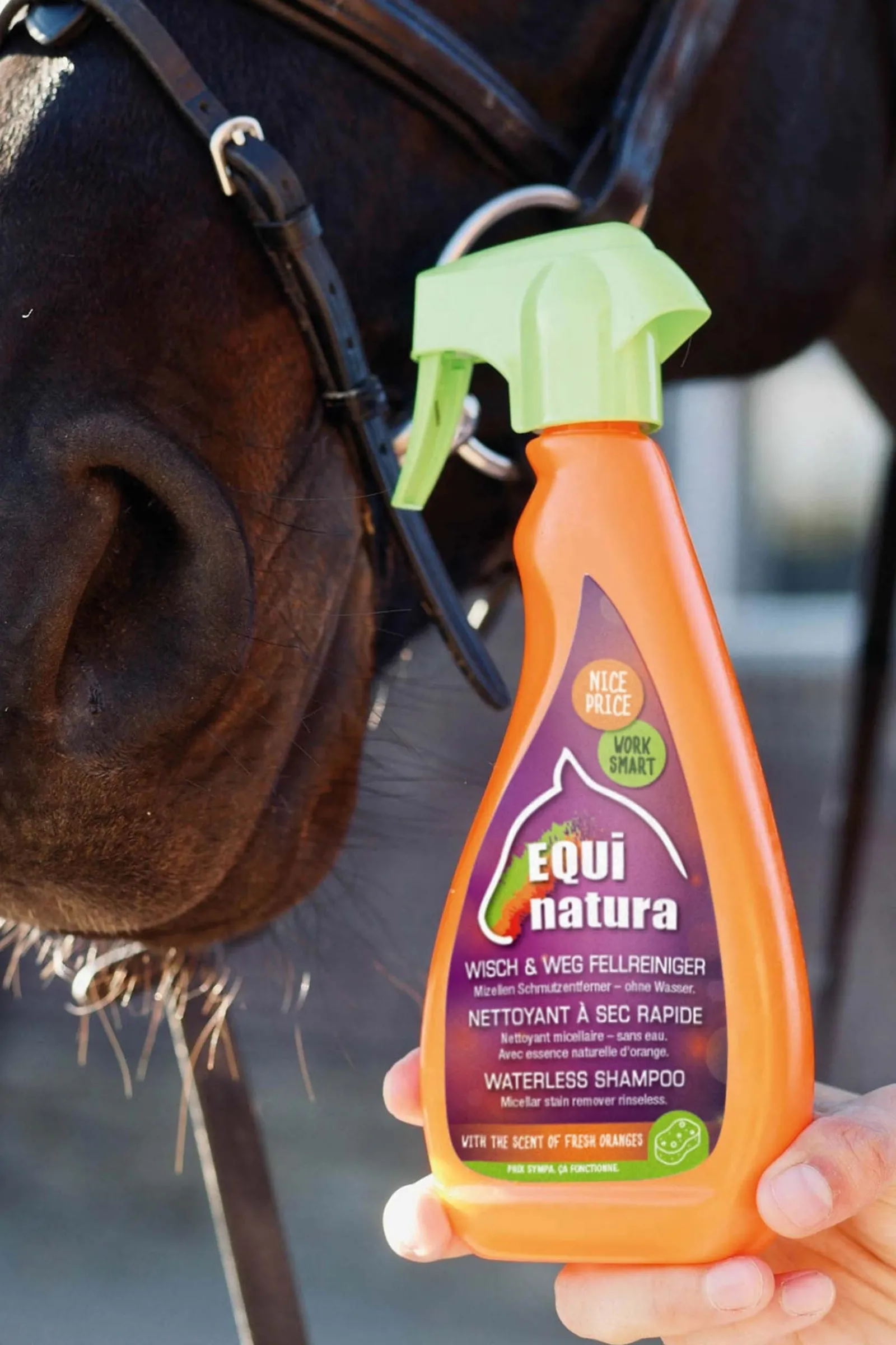 Leovet Equinatura Wisch & Weg Fellreiniger, 500 ml* Haar- & Mähnen- & Schweifpflege