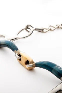 Kavalkade ergonomisches Pelhamgebiss, doppelt gebrochen, kurz, 14 mm* Pelham-Gebisse