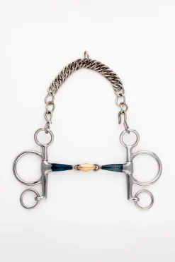 Kavalkade ergonomisches Pelhamgebiss, doppelt gebrochen mit Lock Up, kurz, 14 mm* Pelham-Gebisse