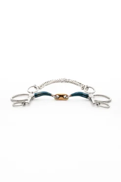 Kavalkade ergonomisches Pelhamgebiss, doppelt gebrochen mit Lock Up, kurz, 14 mm* Pelham-Gebisse