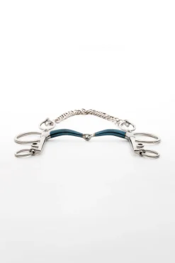 Kavalkade ergonomisches Pelhamgebiss, einfach gebrochen, lang, 14 mm* Pelham-Gebisse