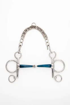 Kavalkade ergonomisches Pelhamgebiss, einfach gebrochen, kurz, 14 mm* Pelham-Gebisse