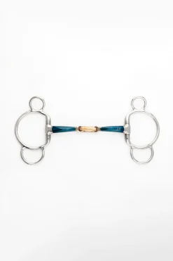 Kavalkade ergonomisches 3-Ring-Gebiss, doppelt gebrochen, 14 mm* 3-Ring-Gebisse