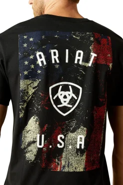 Ariat Faded Bull Herren T-Shirt*Herren Shirts & Polos Für Herren