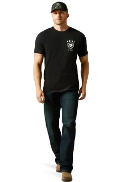 Ariat Faded Bull Herren T-Shirt*Herren Shirts & Polos Für Herren