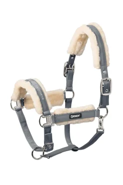 Eskadron Faux Fur Halter Double Pin* Fliegenmasken & Fliegenfransen