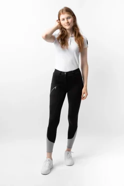 Horze Felicia Damen Thermo-Reithosen mit Vollbesatz*Damen Thermoreithosen Und -Reitleggins Für Damen