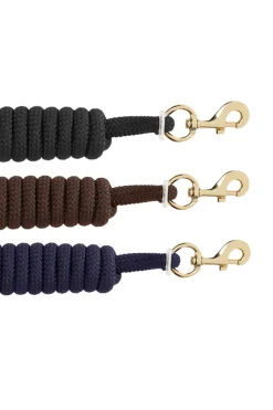 Kavalkade Führstrik mit Messing Karabiner* Stricke