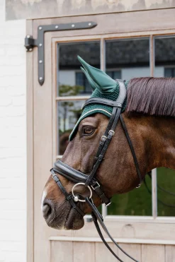Kentucky Horsewear Fliegenhaube Wellington Diamond Rope Soundless* Ohrenhauben|Ohrenhauben