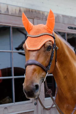 Kentucky Horsewear Fliegenhaube Wellington Diamond Rope Soundless* Ohrenhauben|Ohrenhauben