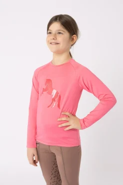 Horze Flora Kinder Langarm Funktionsshirt*Kinder Shirts & Polos Für Kinder