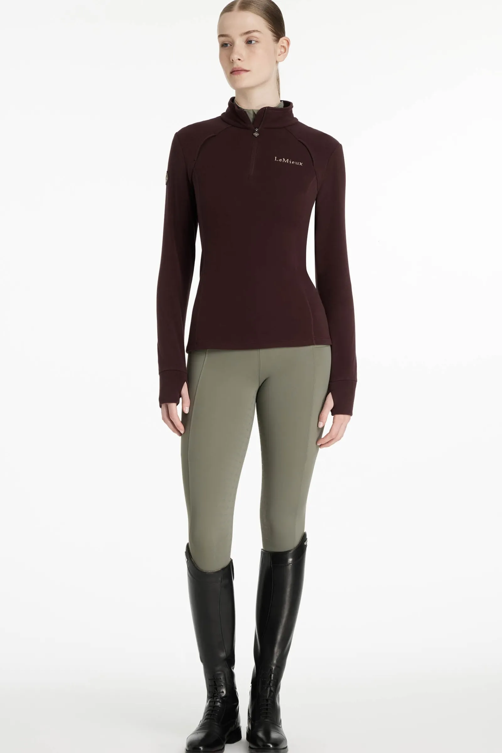 LeMieux Frances Damen-Fleece mit Viertelreißverschluss*Damen Shirts & Polos Für Damen
