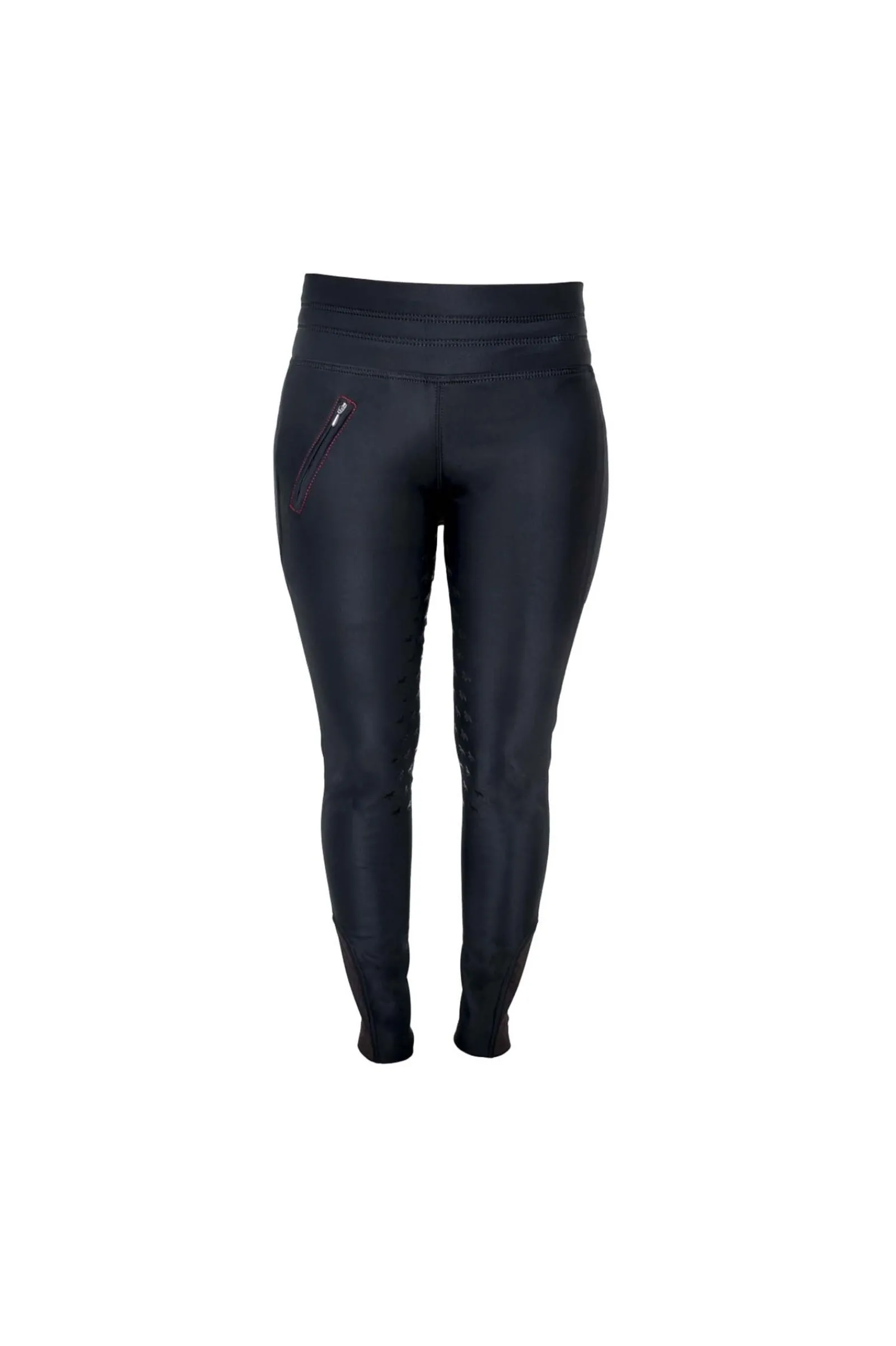 Karlslund Galdur Winterreitleggings mit Vollgrip*Damen Thermoreithosen Und -Reitleggins Für Damen