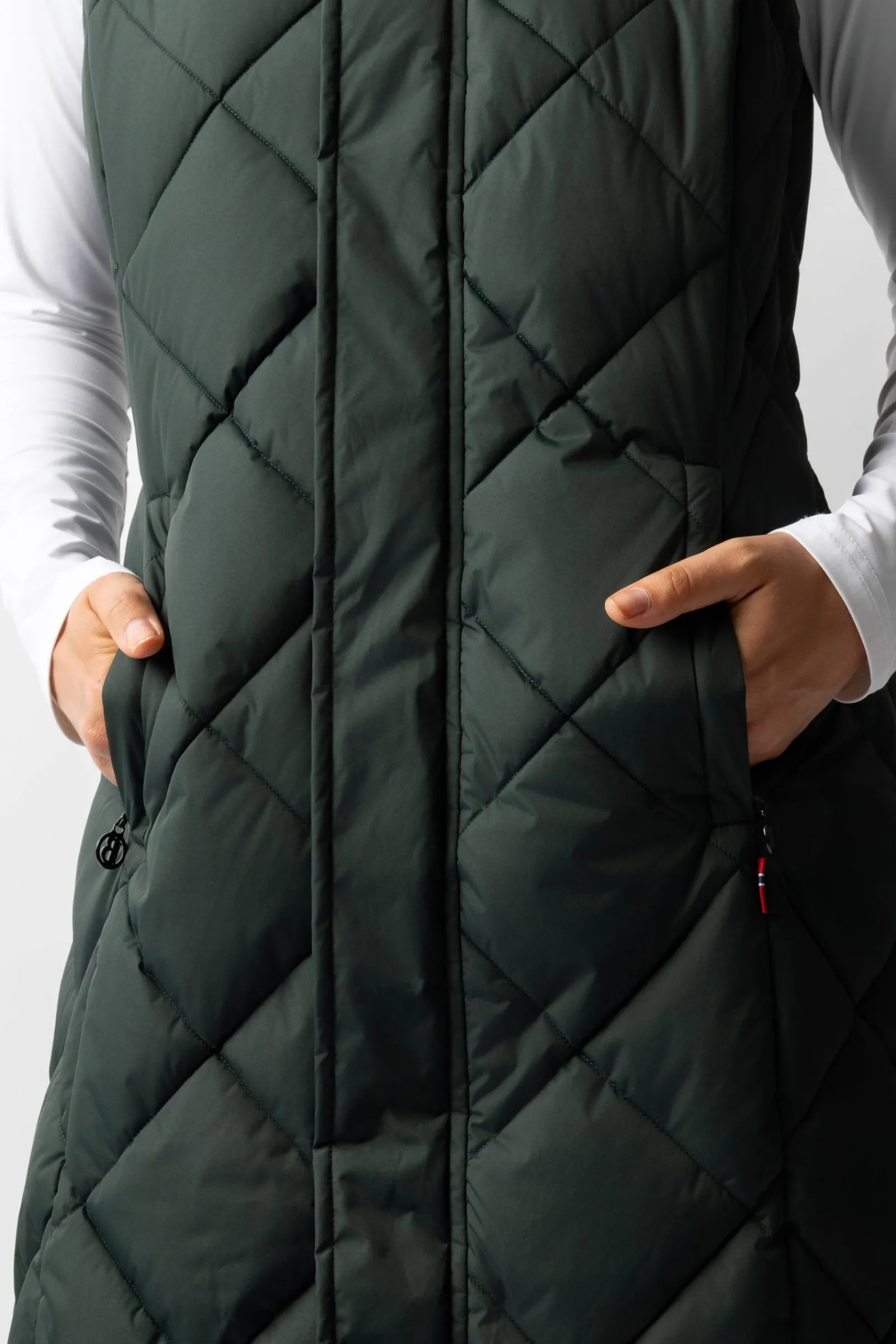 B Vertigo Gem Damen lange gefütterte Reitweste*Damen Mäntel & Jacken Für Damen
