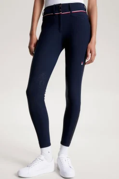 Tommy Hilfiger Equestrian Geneva Ganzjahres-Reithose mit Kniegrip*Damen Reithose Für Damen Mit Kniebesatz