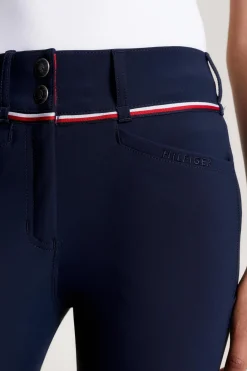 Tommy Hilfiger Equestrian Geneva Ganzjahres-Reithose mit Kniegrip*Damen Reithose Für Damen Mit Kniebesatz