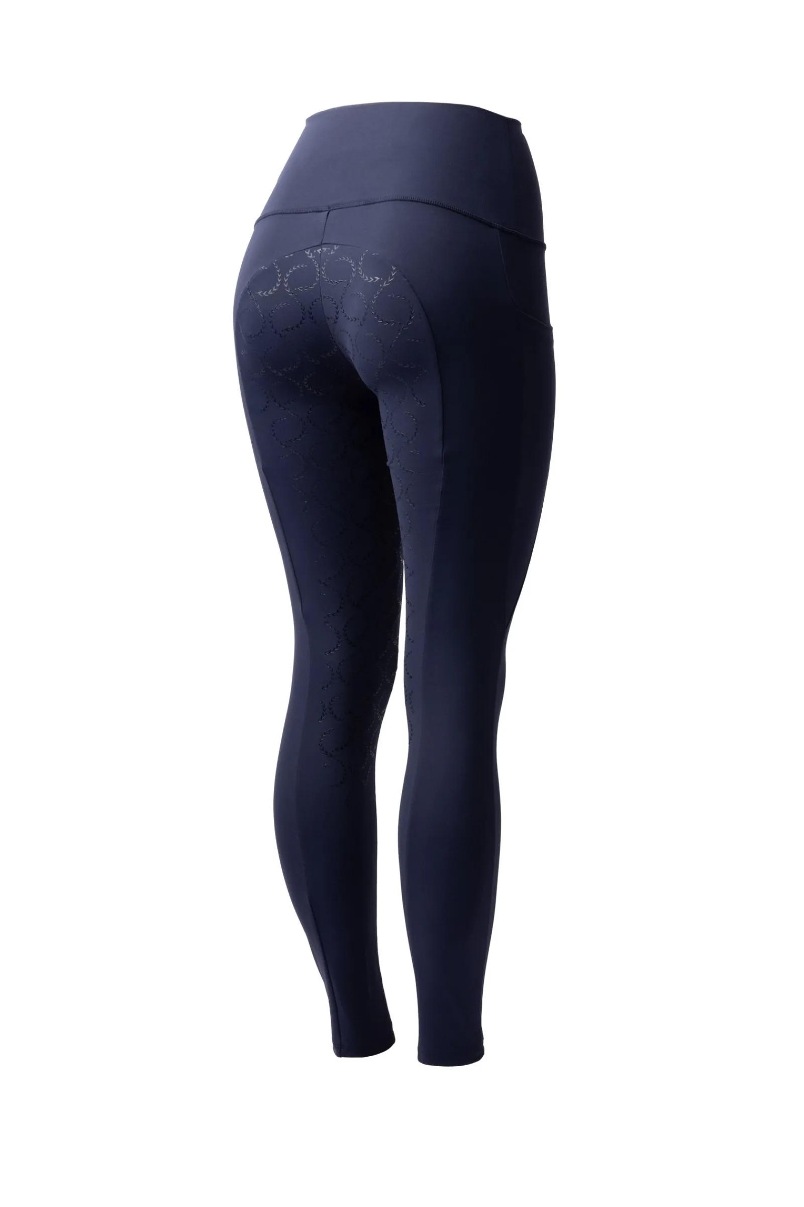 Horze Gillian Damen Reitleggings aus Kompressionsmaterial mit Vollbesatz*Damen Reitleggings Für Damen