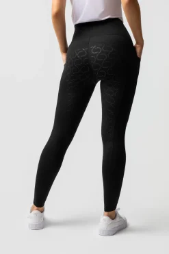 Horze Gillian Damen Thermo Vollbesatz Leggings*Damen Reitleggings Für Damen