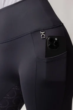 Horze Gillian Damen Thermo Vollbesatz Leggings*Damen Reitleggings Für Damen
