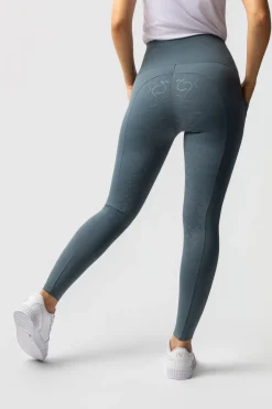 Horze Gillian Damen Thermo Vollbesatz Leggings*Damen Reitleggings Für Damen