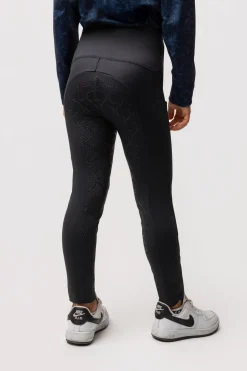 Horze Gillian Kinder Thermo Vollgrip Reitleggings*Kinder Reitleggings Für Kinder