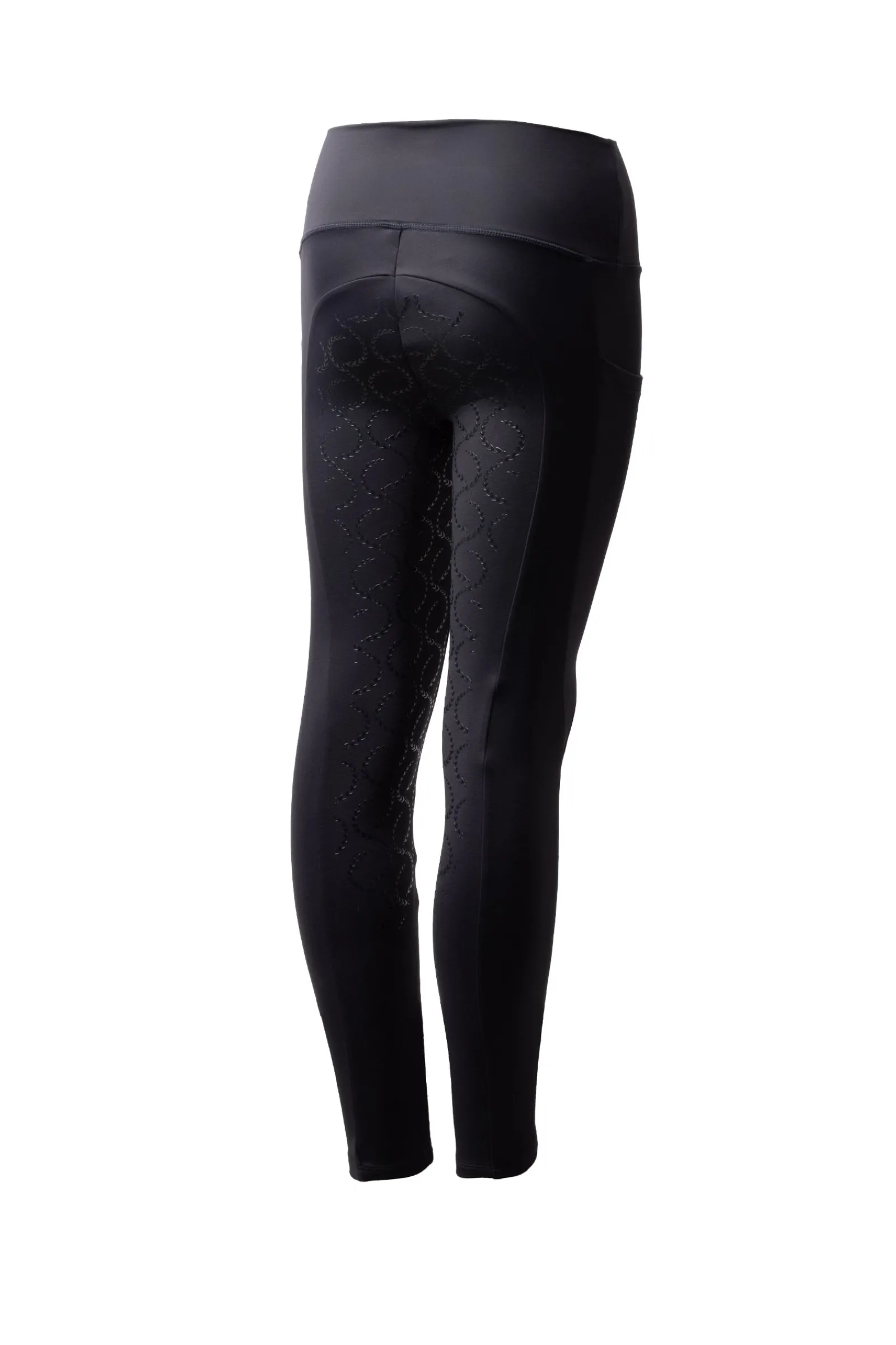 Horze Gillian Kinder Thermo Vollgrip Reitleggings*Kinder Reitleggings Für Kinder