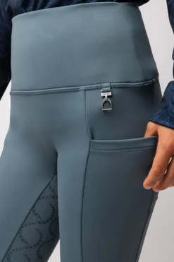 Horze Gillian Kinder Thermo Vollgrip Reitleggings*Kinder Reitleggings Für Kinder