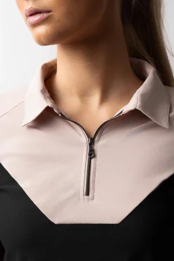 B Vertigo Giselle Damen zweifarbiges Poloshirt*Damen Shirts & Polos Für Damen