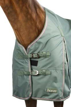 Horze Glasgow Weidedecke mit Fleece-Futter und reflektierenden Akzenten, 0g* Leichte Weidedecken